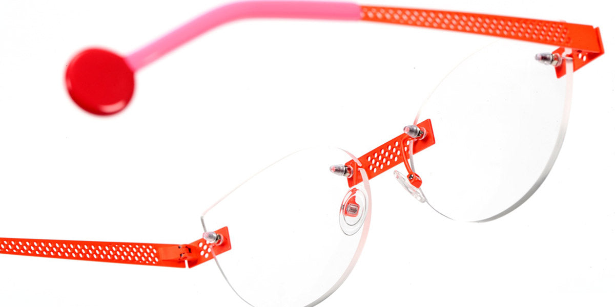 Sabine Be® Be String Pierced SB Be String Pierced 124 56 - Satin Neon Orange Eyeglasses