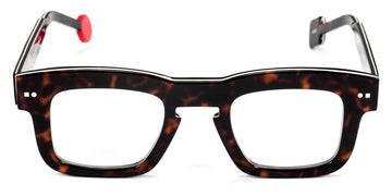 Sabine Be® Be Swag Xl SB Be Swag XL 163 46 - Shiny Dark Tortoise / White / Shiny Dark Tortoise Eyeglasses