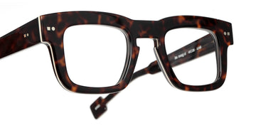 Sabine Be® Be Swag Xl SB Be Swag XL 163 46 - Shiny Dark Tortoise / White / Shiny Dark Tortoise Eyeglasses