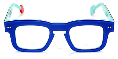 Sabine Be® Be Swag Xl SB Be Swag XL 168 46 - Shiny Translucent Blue Majorelle / White / Shiny Turquoise Eyeglasses