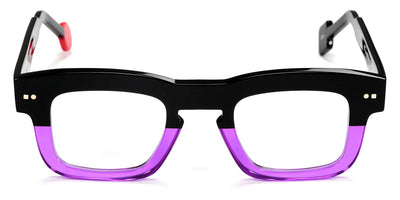 Sabine Be® Be Swag Xl SB Be Swag XL 701 46 - Shiny Black / Shiny Translucent Purple Eyeglasses