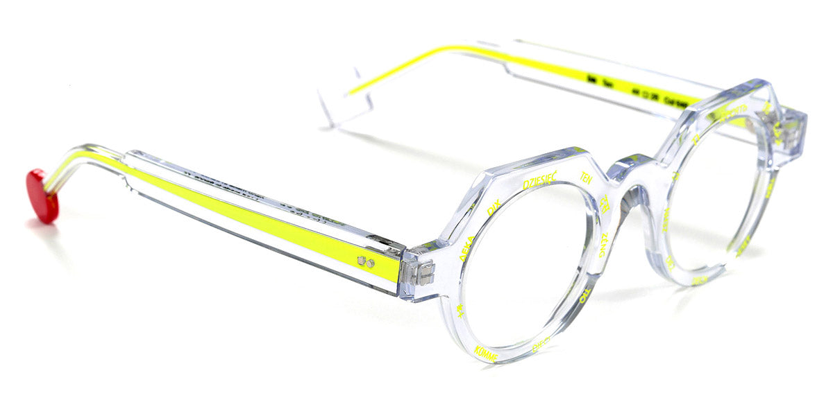 Sabine Be® Be Ten SB Be Ten 646 44 - Shiny Crystal / Neon Yellow Eyeglasses