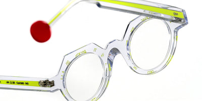 Sabine Be® Be Ten SB Be Ten 646 44 - Shiny Crystal / Neon Yellow Eyeglasses