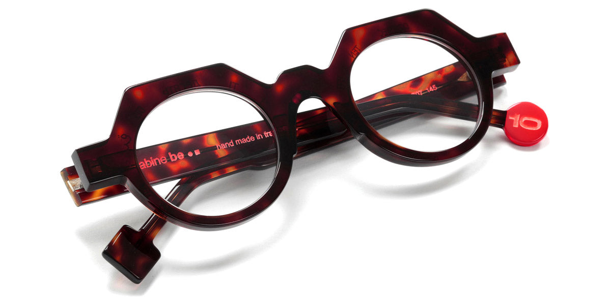 Sabine Be® Be Ten SB Be Ten 707 44 - Shiny Cherry Tortoiseshell Eyeglasses