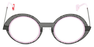 Sabine Be® Be Val De Loire Hole SB Be Val De Loire Hole 492 50 - Perforated Satin Taupe / Baby Pink Satin Eyeglasses