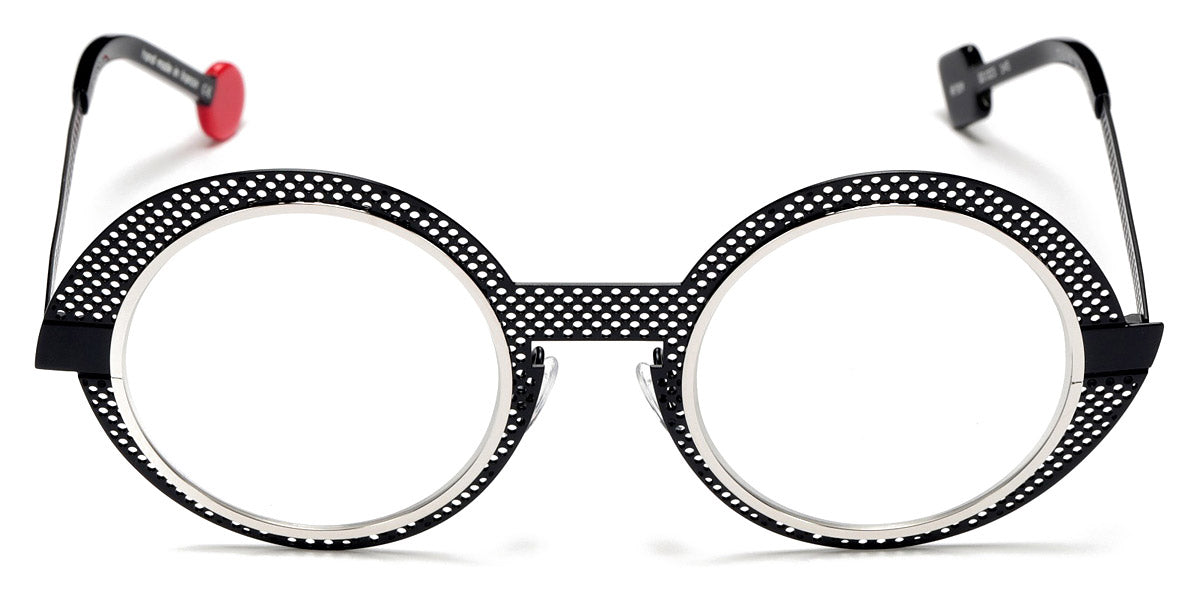 Sabine Be® Be Val De Loire Hole SB Be Val De Loire Hole 509 50 - Satin Midnight Blue Perforated / Polished Palladium Eyeglasses