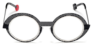 Sabine Be® Be Val De Loire Hole SB Be Val De Loire Hole 509 50 - Satin Midnight Blue Perforated / Polished Palladium Eyeglasses