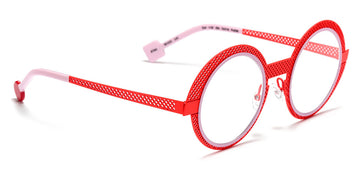 Sabine Be® Be Val De Loire Hole SB Be Val De Loire Hole 566 50 - Satin Neon Orange Perforated / Satin Baby Pink Eyeglasses