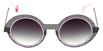 Sabine Be® Be Val De Loire Hole Sun SB Be Val De Loire Hole Sun 492 50 - Perforated Satin Taupe / Baby Pink Satin Sunglasses