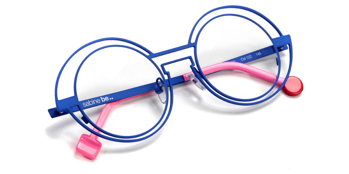 Sabine Be® Be Val De Loire Wire SB Val De Loire Wire 122 50 - Satin Blue Majorelle Eyeglasses