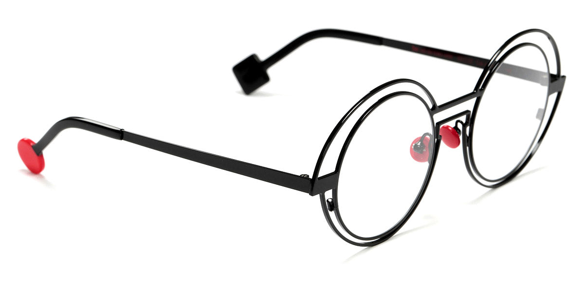 Sabine Be® Be Val De Loire Wire SB Val De Loire Wire black01 50 - Lacquered Black Eyeglasses