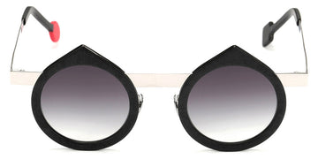 Sabine Be® Be Yin Sun SB Be Yin Sun 519 43 - Matt Marble Mouse Gray / Polished Palladium Sunglasses