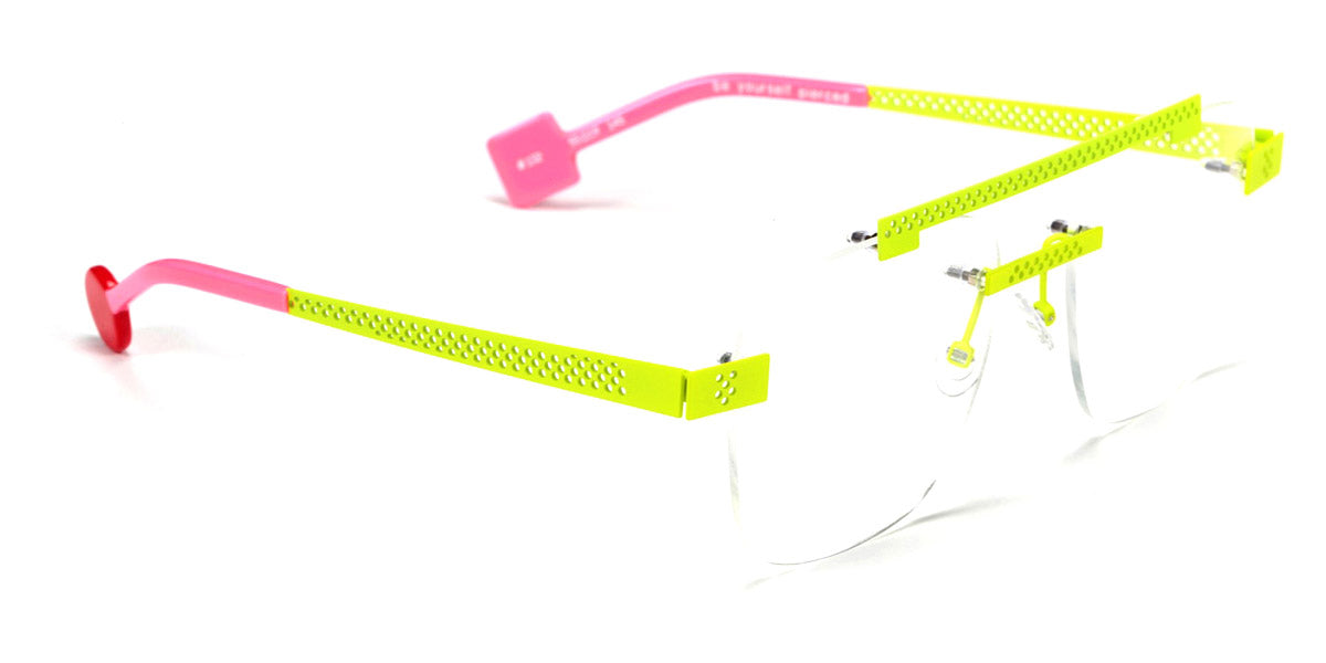 Sabine Be® Be Yourself Pierced SB Be Yourself Pierced 132 55 - Satin Neon Yellow Eyeglasses