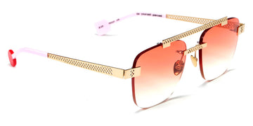 Sabine Be® Be Yourself Pierced Sun SB Be Yourself Pierced Sun 129 55 - Polished Pale Gold Sunglasses