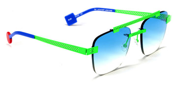 Sabine Be® Be Yourself Pierced Sun SB Be Yourself Pierced Sun 130 55 - Satin Neon Green Sunglasses