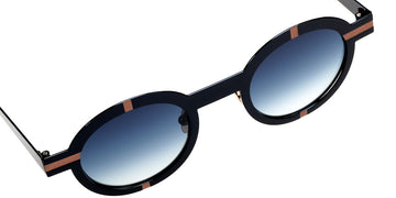 Sabine Be® Be Zinzin Sun SB Be Zinzin Sun 419 44 - Shiny Midnight Blue / Satin Rose Gold Sunglasses