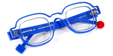 Sabine Be® Be Artist Line SB Be Artist Line 227 45 - Shiny Crystal / Shiny Blue Majorelle Eyeglasses