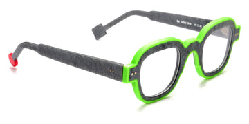 Sabine Be® Be Artist Line SB Be Artist Line 541 45 - Matt Marble Mouse Gray / Matt Neon Green Eyeglasses