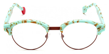 Sabine Be® Be Master Pantos SB Be Master Pantos 556 51 - Matte Marbled Turquoise / Shiny Camel Eyeglasses