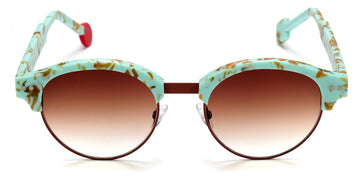 Sabine Be® Be Master Pantos Sun SB Be Master Pantos Sun 556 51 - Matte Marbled Turquoise / Shiny Camel Sunglasses