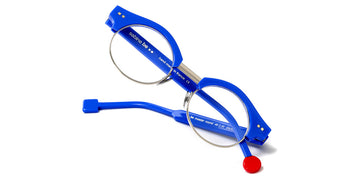 Sabine Be® Be Master Round SB Be Master Round 548 45 - Shiny Majorelle Blue / Polished Palladium Eyeglasses