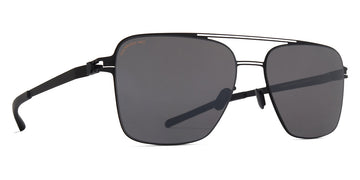 Mykita® BERNIE MYK BERNIE Black/White / Polarized Pro Hi-Con Grey 56 - Black/White / Polarized Pro Hi-Con Grey Sunglasses