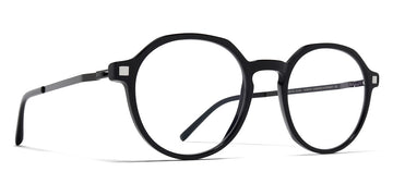 Mykita® BIKKI MYK BIKKI C95 Black/Silver/Black 47 - C95 Black/Silver/Black Eyeglasses