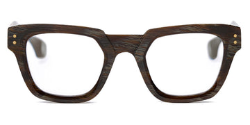 Blake Kuwahara® BK1027 BLK BK1027 BROWN HORN 49 - Brown Horn Eyeglasses