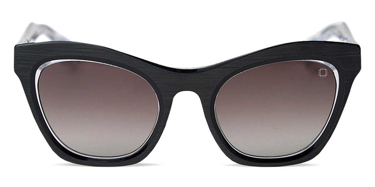 Blake Kuwahara® BK1030 SUN BLK BK1030 SUN BLACK CRYSTAL 53 - Black Crystal Sunglasses