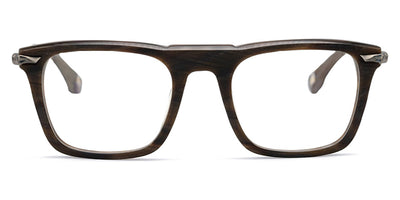 Blake Kuwahara® BK1014 BLK BK1014 BRUSHED BROWN HORN 52 - BRUSHED BROWN HORN Eyeglasses