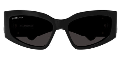 Balenciaga® BB0321S BL BB0321S 001 57 Black / Gray Lenses - Sunglasses