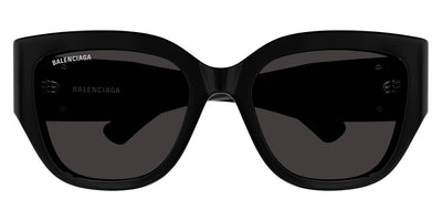 Balenciaga® BB0323SK BL BB0323SK 001 55 Black / Gray Lenses - Sunglasses