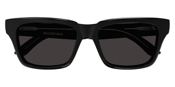 Balenciaga® BB0346S BL BB0346S 001 55 - Black / Gray Lenses 