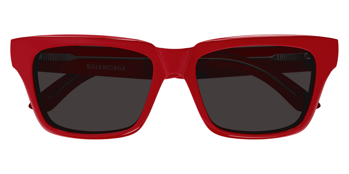 Balenciaga® BB0346S BL BB0346S 004 55 - Red / Gray Lenses 