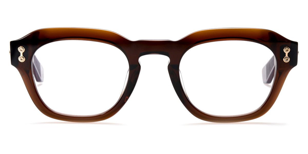 AKONI® Blaze Rx AKO Blaze Rx 514B 48 - Crystal Dark Brown Eyeglasses