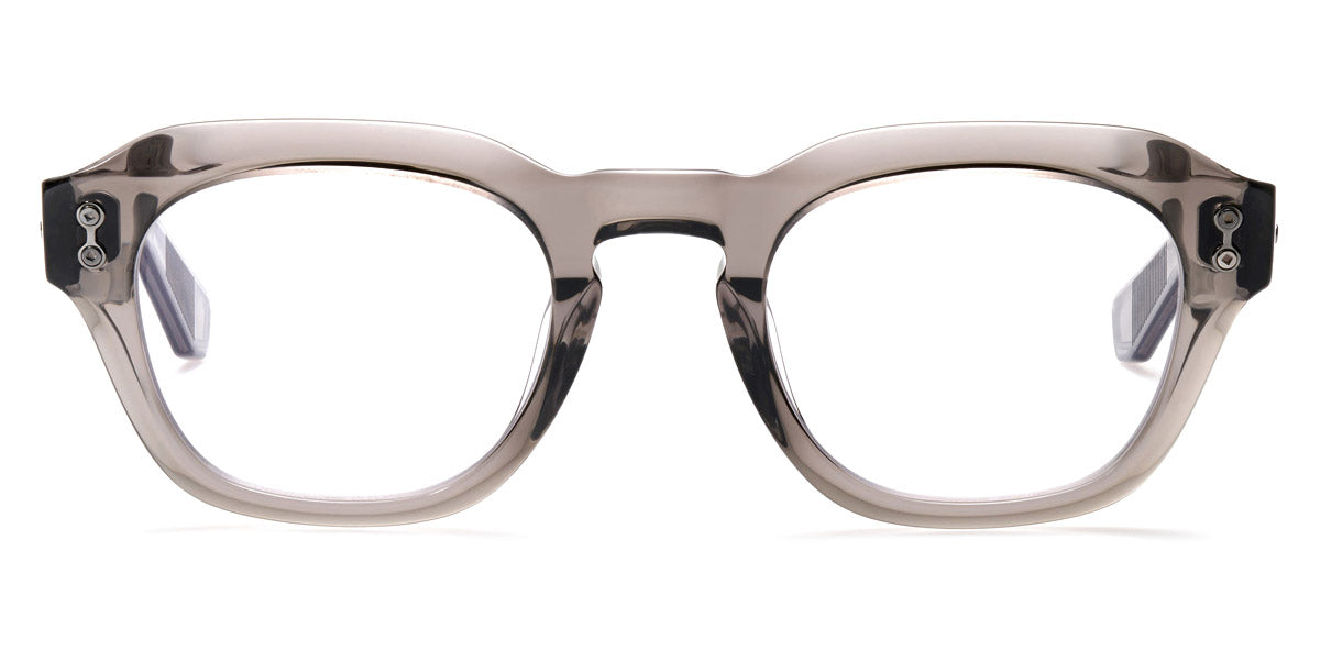 AKONI® Blaze Rx AKO Blaze Rx 514C 48 - Crystal Dark Grey Eyeglasses