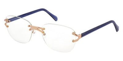 Andy Wolf® Bok ANW Bok 04 55 - Rosegold/Blue 04 Eyeglasses