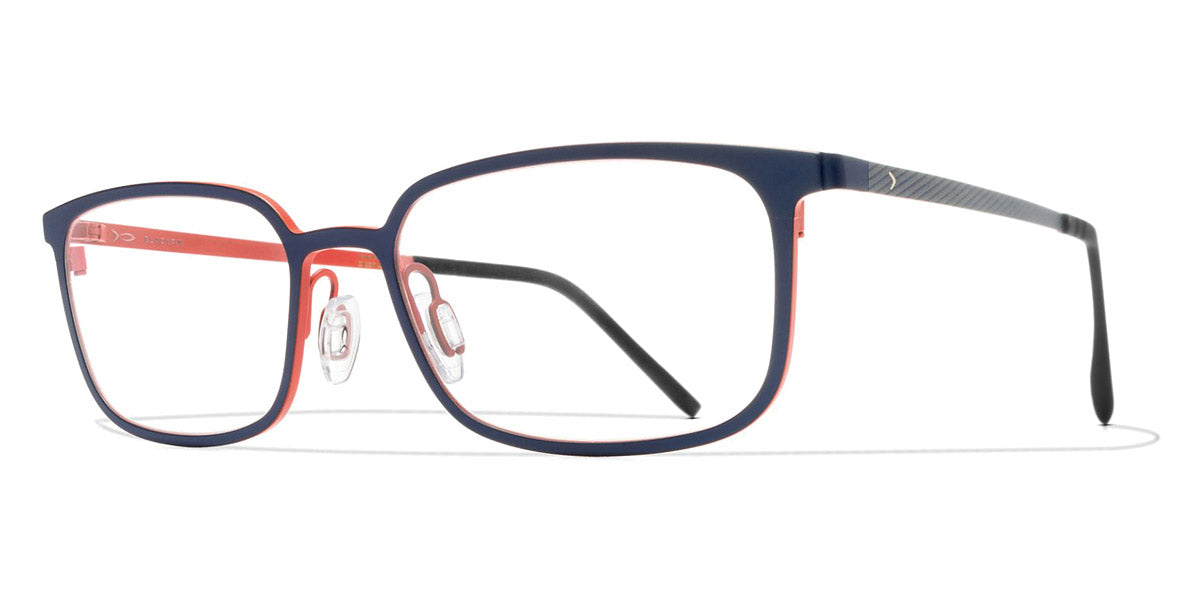 Blackfin® BOODMAN BLF BOODMAN 1011 55 - Shadow Dark Blue/Flame Red Eyeglasses