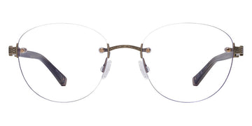 Barton Perreira® Bennie BPR OP 5203 52 - Sulcata Tortoise/Silver Eyeglasses