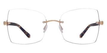 Barton Perreira® Jolene BPR OP Jolene 5502 55 - Heroine Chic/Gold Eyeglasses