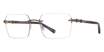 Barton Perreira® Tom BPR OP Tom 5403 54 - Rebel Salute/Antique Gold Eyeglassses