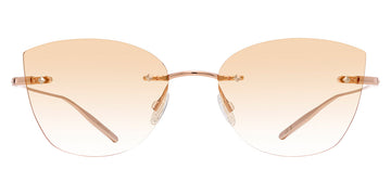 Barton Perreira® Brandy BPR SU Brandy BRAN5202K 52 - Rose Gold / Peach (AR) Sunglasses