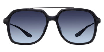 Barton Perreira® D.Ellis BPR SU D.Ellis D.EL5601K 56 - Black / Black Satin / Steel Blue (AR) Sunglasses