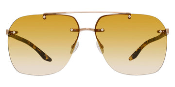 Barton Perreira® Daniel BPR SU Daniel 6504 64 - Gold/Matte Heroine Chic / Golden Eye AR Sunglasses