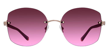 Barton Perreira® Gloria BPR SU Gloria 5804 58 - Oxblood/Rose Gold / Cedar Rose Gradient AR Sunglasses