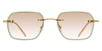 Barton Perreira® Louie Thinsert BPR SU Louie Thinsert LOUI4902K 49 - Gold / Absinthe / Chai (AR) Sunglasses