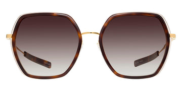 Barton Perreira® Pickford BPR SU Pickford 5803 58 - Autumn Blaze / Gold Smokey Topaz AR Sunglasses