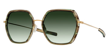 Barton Perreira® Pickford BPR SU Pickford 5805 58 - Evergreen/Gold / Julep AR Sunglasses