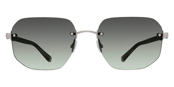 Barton Perreira® Quinn BPR SU Quinn 5803 58 - Sulcata Tortoise/Silver / Laurel Gradient AR Sunglasses