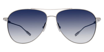 Barton Perreira® Trask Sun BPR SU Trask Sun TRAS5956K 59 - Silver / Indigo Gradient (AR) Sunglasses